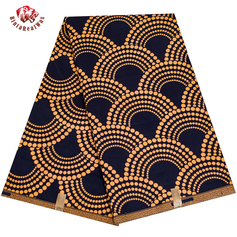 Sewing Batik - BintaRealWax afrika kumaş Fan desen Ankara