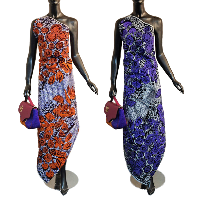 Sewing Batik - 6 metre uzunluğunda pamuk afrika tarzı