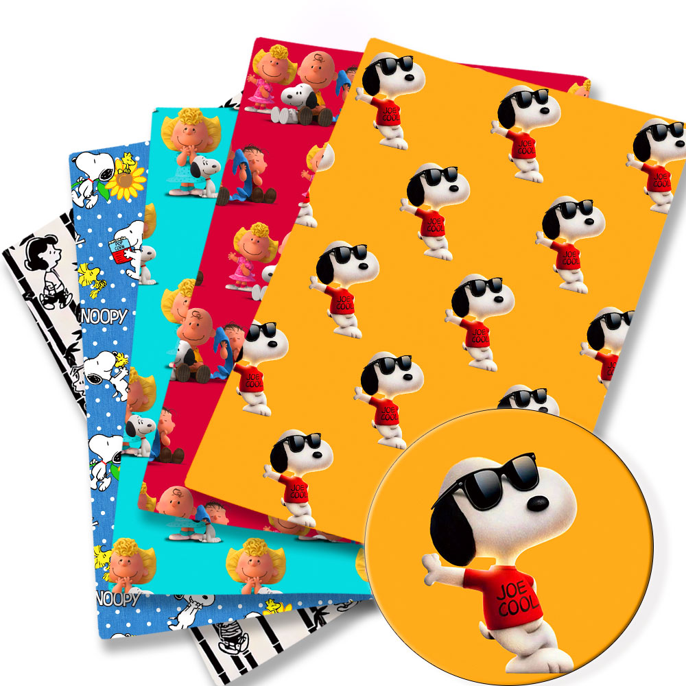 Sewing Production - TAKARA TOMY Snoopy kumaş140x50CM Karikatür Polyester