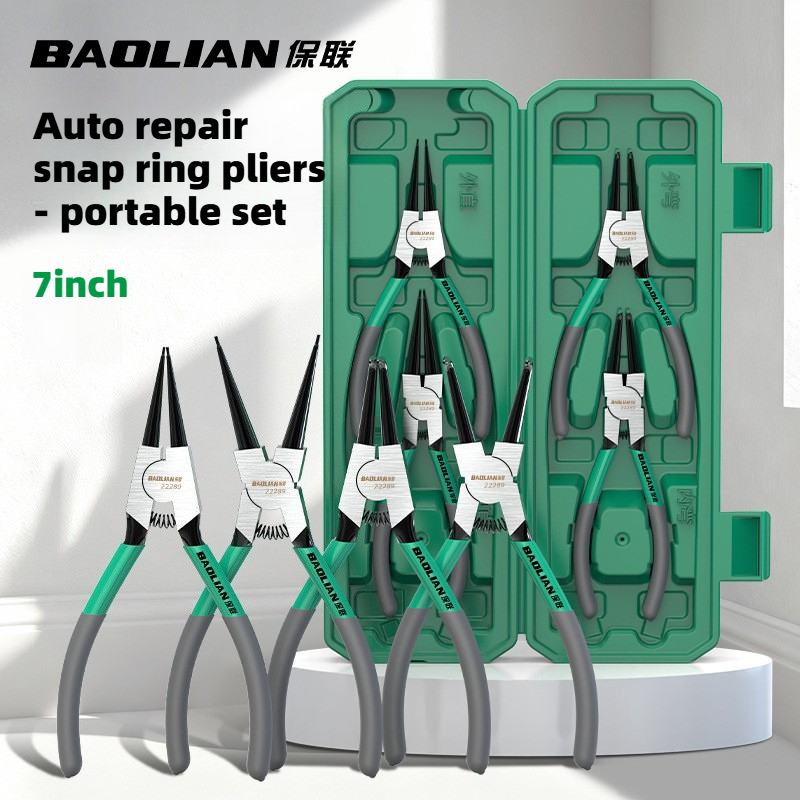 Snap Button Plier - BAOLIAN Segman Pense Seti 7'' Uzun