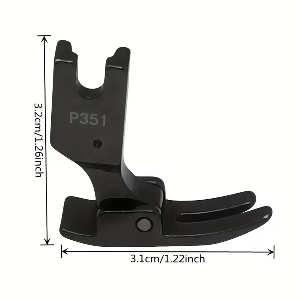 P351 Tüm Çelik Baskı Ayağı Siy - Sewing Expert incelemesi ve fiyatı