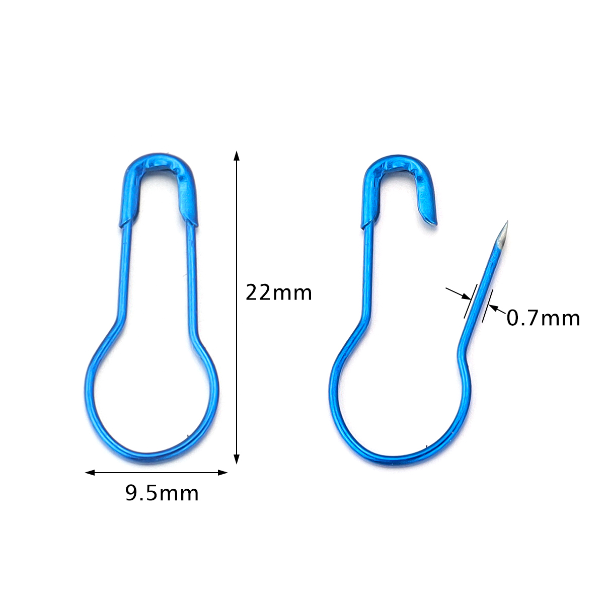 200 adet/grup Metal Pimler Tığ - Textile Sewing Kit incelemesi ve fiyatı