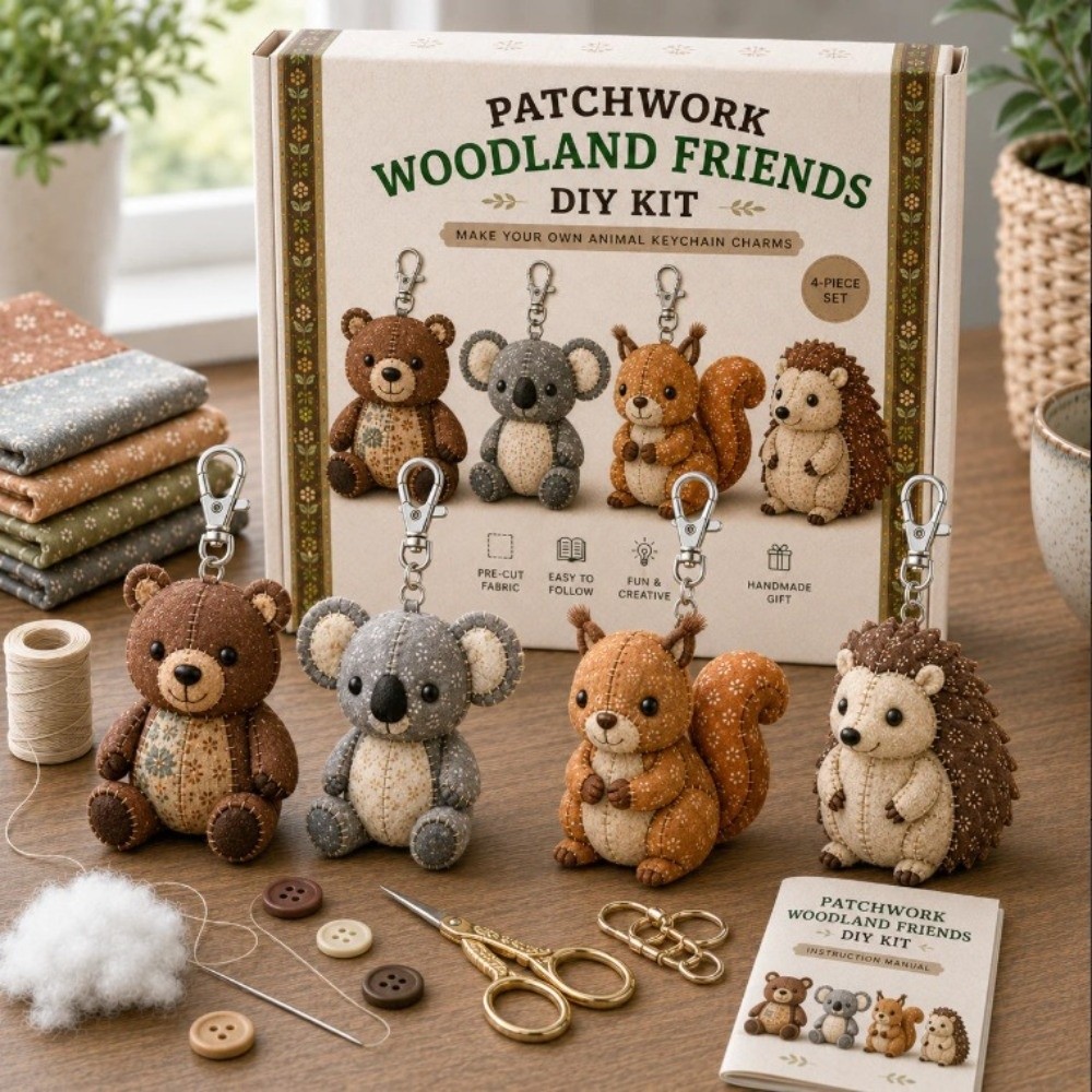 Önceden Kesilmiş Kumaş 3D Keçe - Textile Sewing Kit incelemesi ve fiyatı