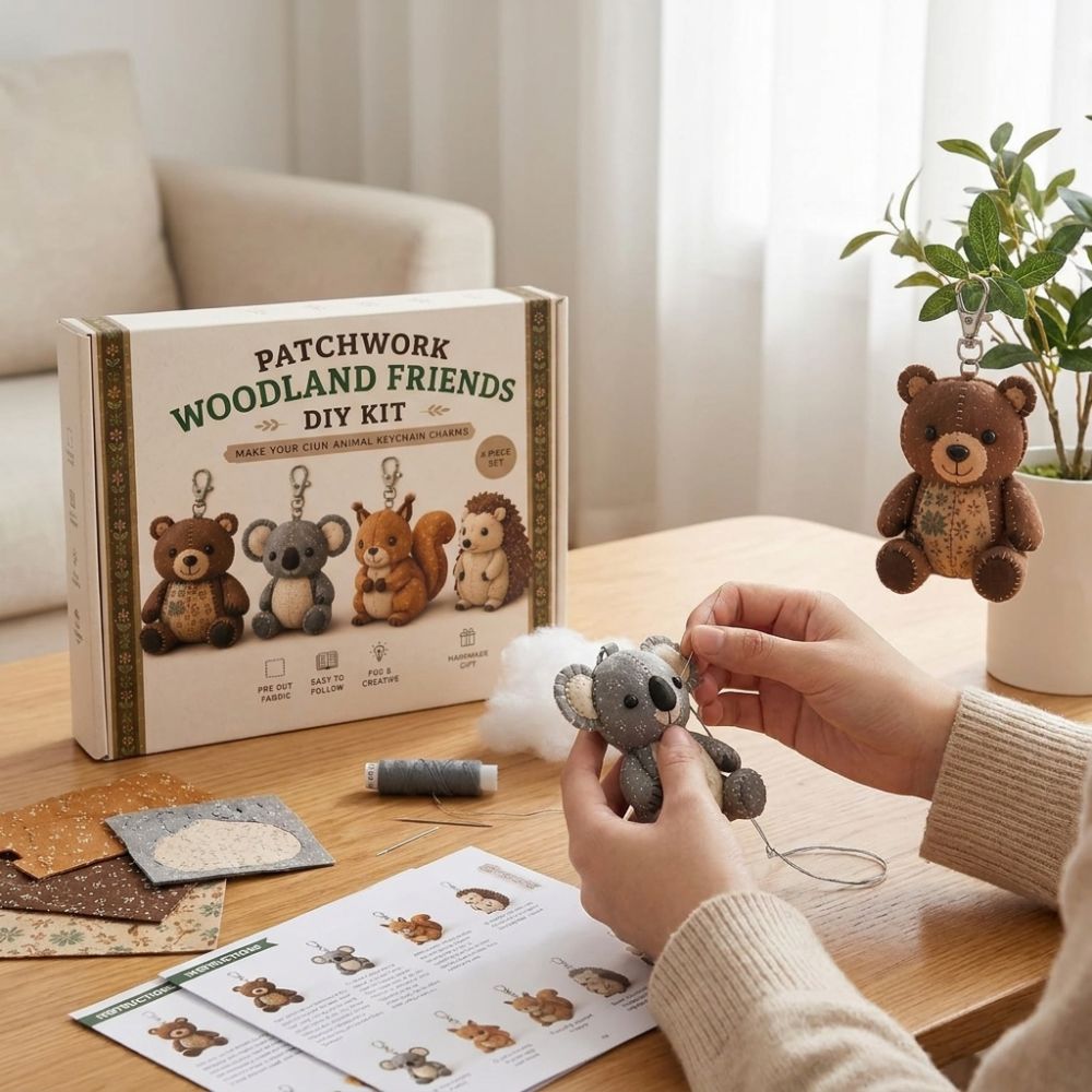 Önceden Kesilmiş Kumaş 3D Keçe - Textile Sewing Kit incelemesi ve fiyatı
